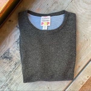 Clements Ribeiro gray cashmere sweater | size medium